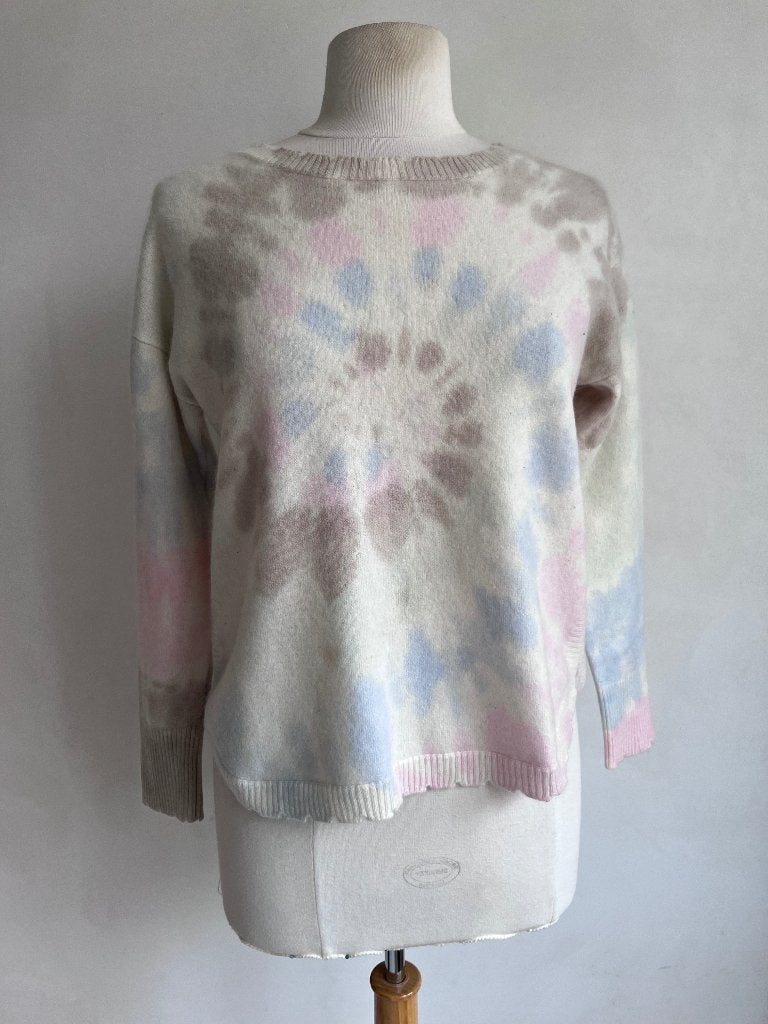 repeat cashmere trui maat 40 pastel tinten, Repeat, Verzenden, Zo goed als nieuw, Maat 38/40 (M)