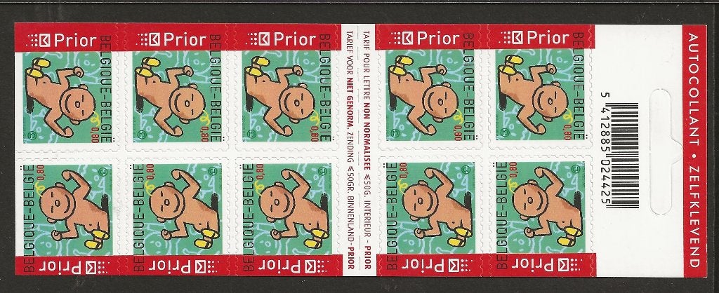 Belgie, boekje Geboorte Jongen no Mi 3450, postfris, Ophalen of Verzenden, Postfris