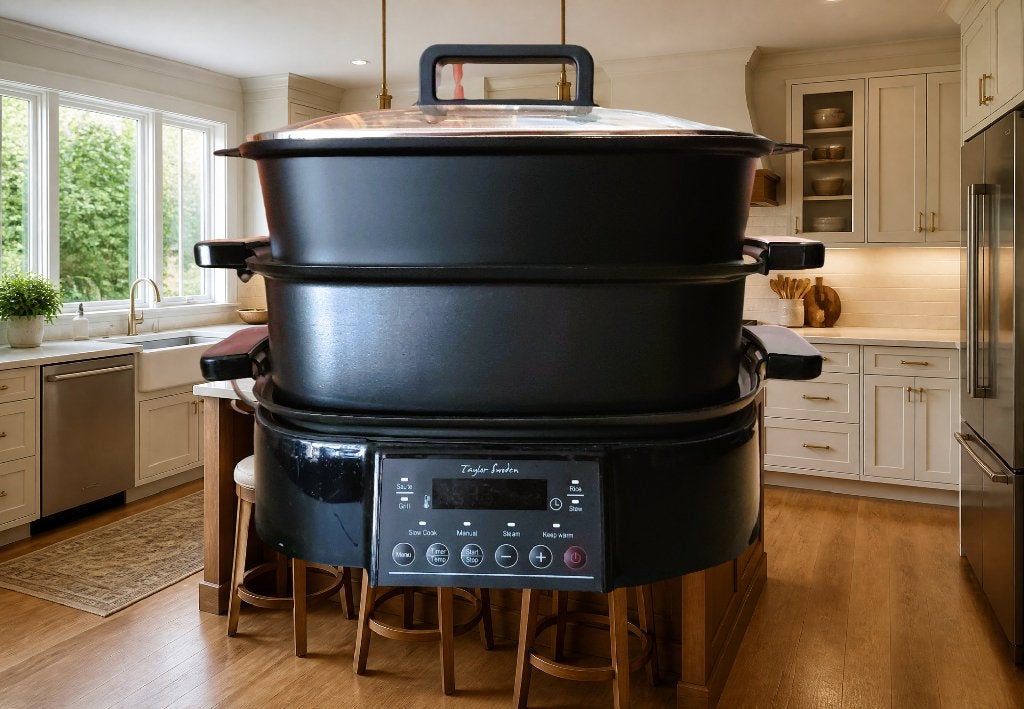 Multi-Cooker te Koop, Ophalen, Met handvatten, Aluminium, Pannenset