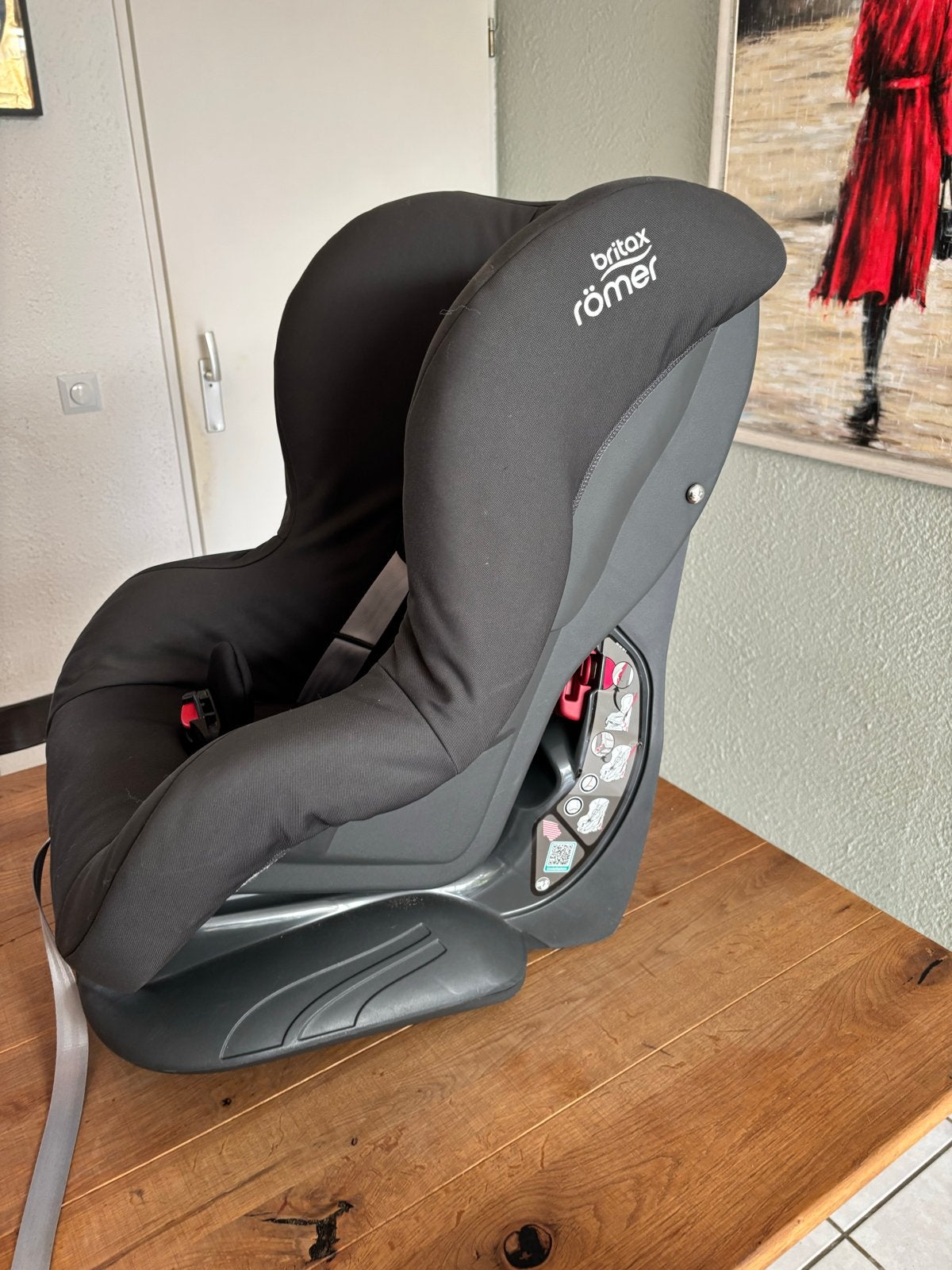 Britax Römer autostoel, Kinderen en Baby's, Autostoeltjes, Ophalen, Romer, 0 t/m 13 kg, Gebruikt