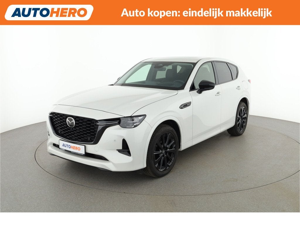 Mazda CX-60 2.5 e-Skyactiv Plug-in Hybrid Homura AWD | BL649, Auto's, Mazda, Automaat, Gebruikt, Met garantie (alle), 2500 kg