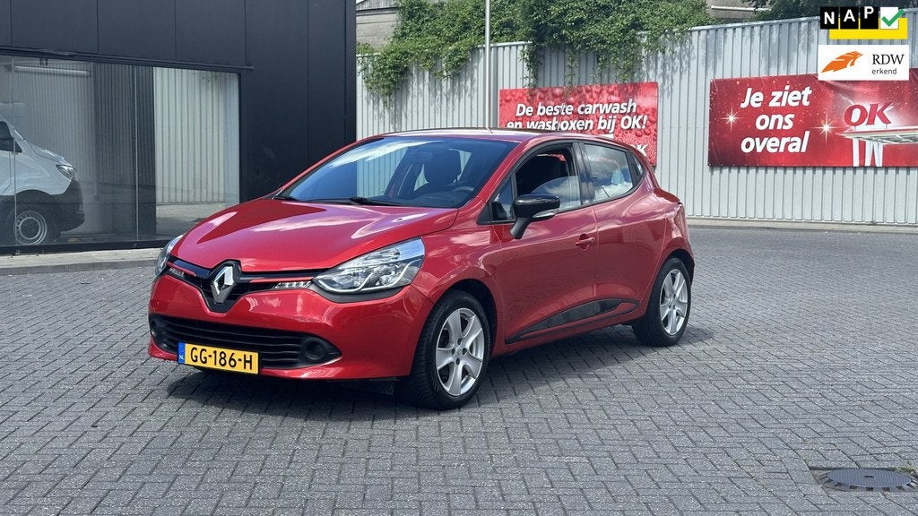 Renault Clio 1.2 Expression, Euro 5, Gebruikt, 49 €/maand, Origineel Nederlands