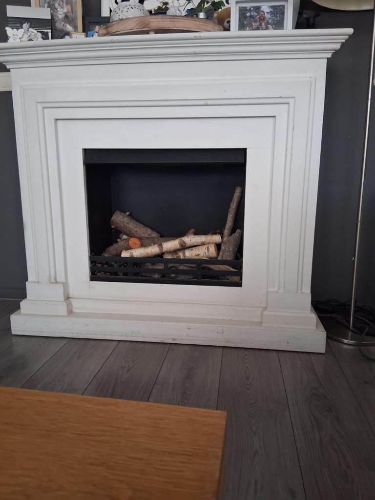 Sfeerhaard, Huis en Inrichting, Ophalen, Zo goed als nieuw, Vrijstaande haard, Elektrische haard
