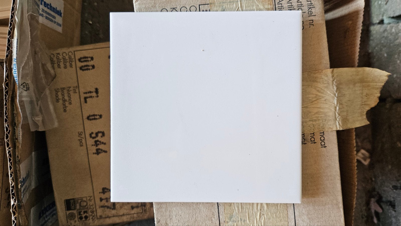 Witte tegels 15x15 cm - 160 stuks gratis af te halen, Ophalen, Gebruikt, Minder dan 20 cm, Minder dan 20 cm