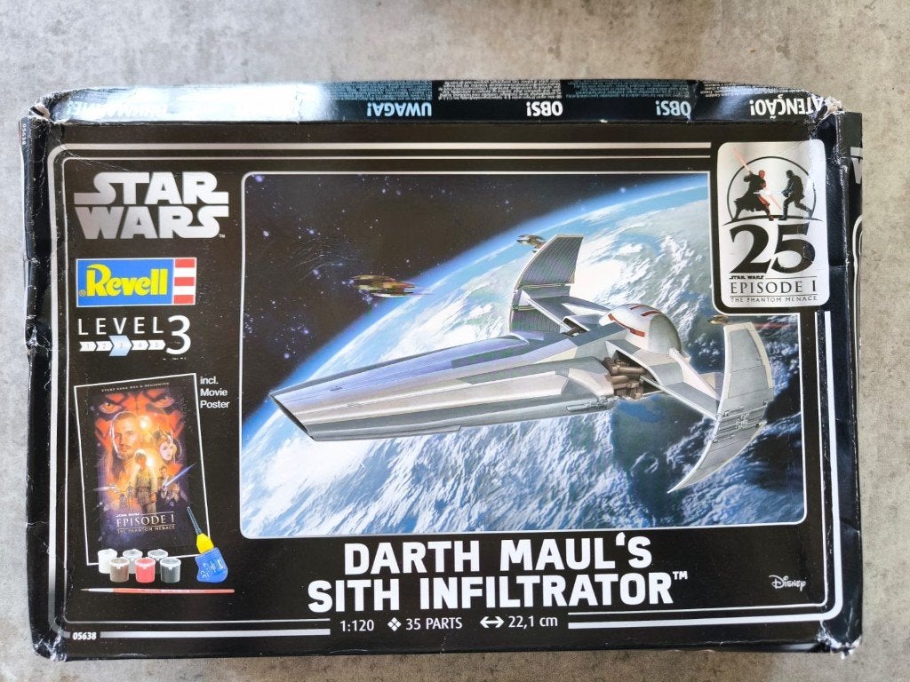 Revell 05638 Star Wars Darth Maul's Sith Infiltrator, Ophalen of Verzenden, Nieuw, Overige typen