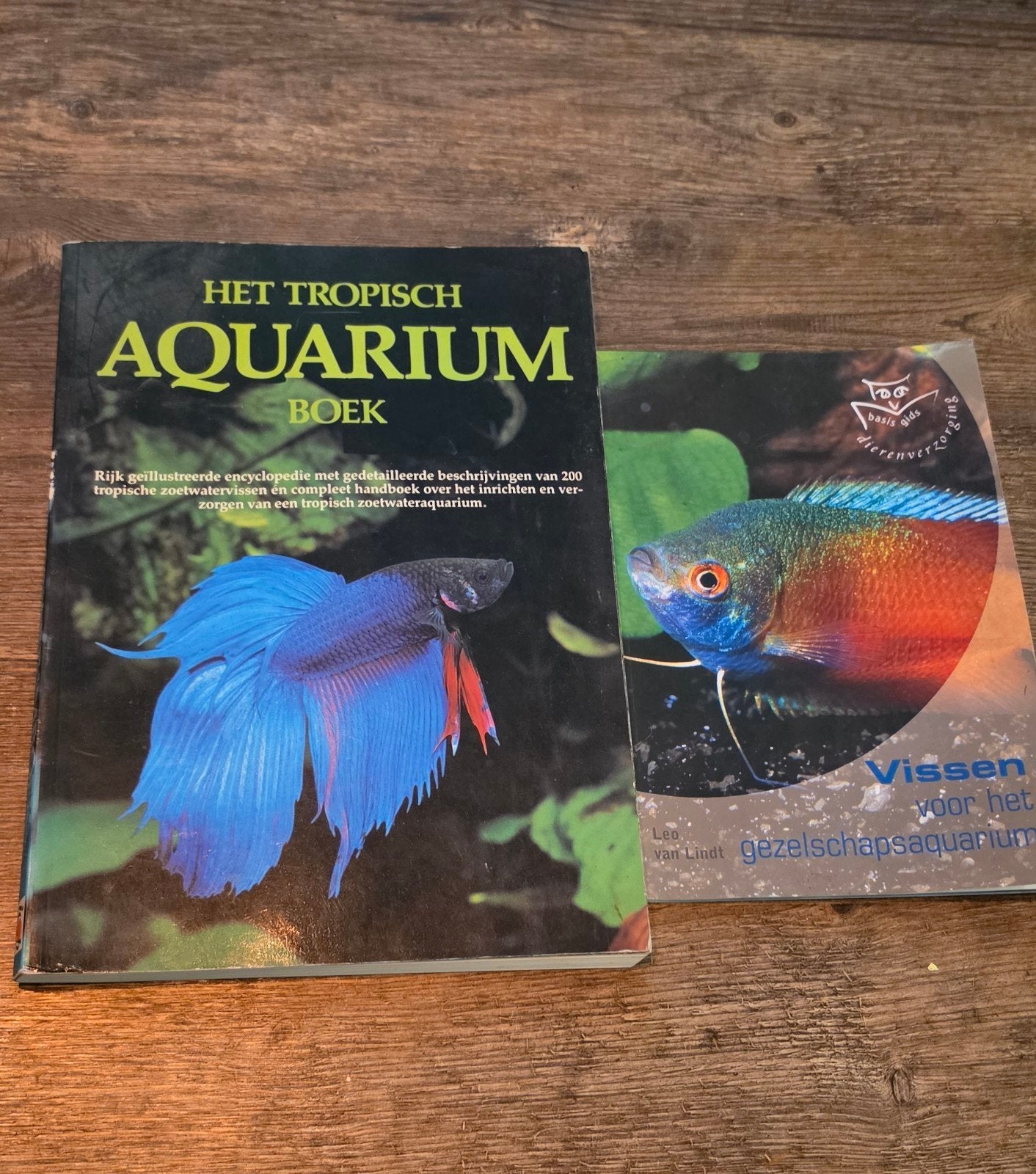 Boeken over tropische vissen en aquariumverzorging, Ophalen, Gelezen, Overige onderwerpen, Leo Van Lindt