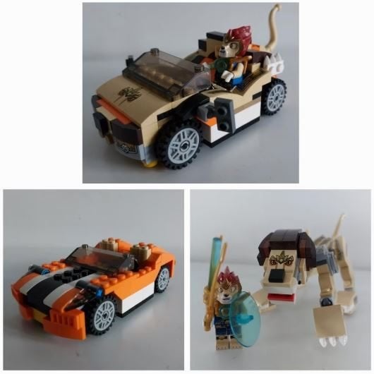 Lego Chima+Creator, unieke combinatie van sets., Overige thema's, Lego, Ophalen of Verzenden, Complete set