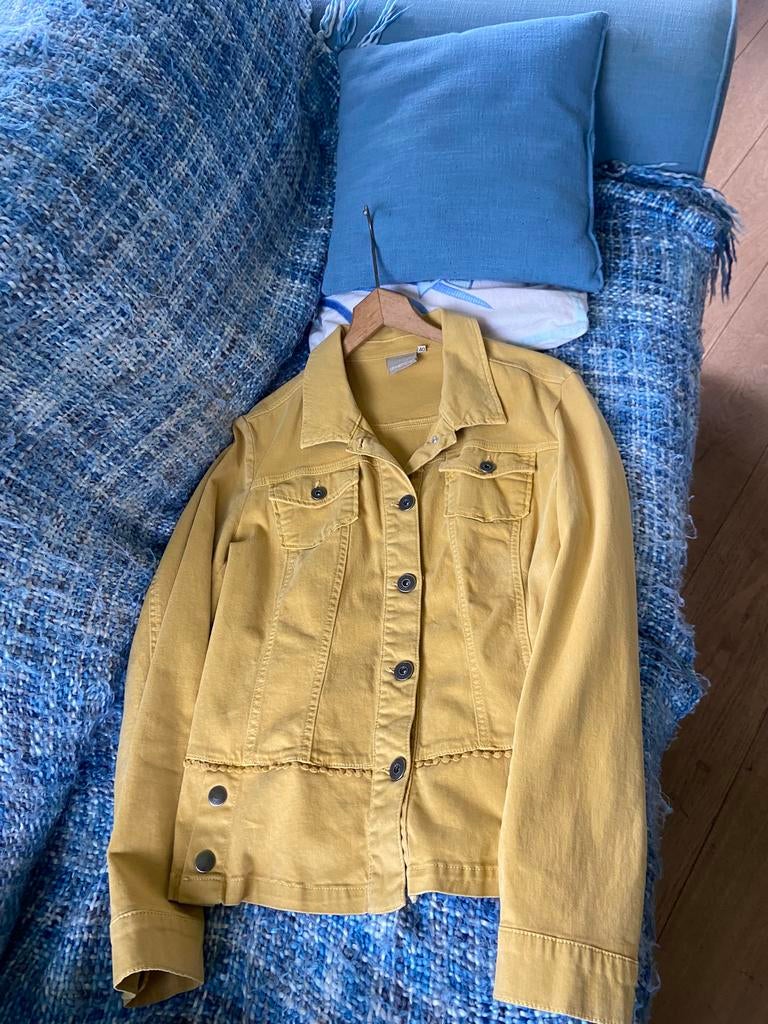 Lekker zomer jasje mt 40, Kleding | Dames, Ophalen of Verzenden, Zo goed als nieuw, Maat 38/40 (M), Geel