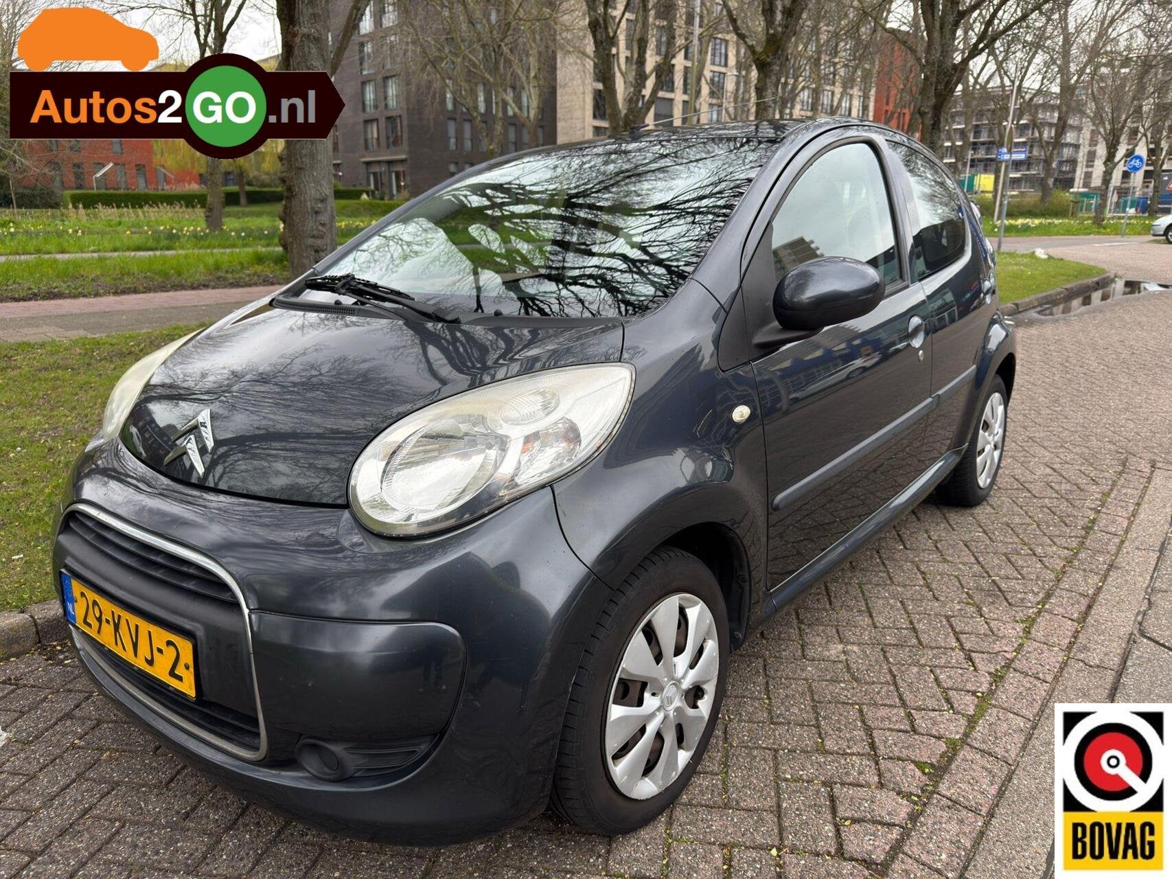 Citroen C1 1.0-12V Ambiance I Automaat I Airco I rijklaar I, Auto's, Gebruikt, Metallic lak, 4 stoelen, C1