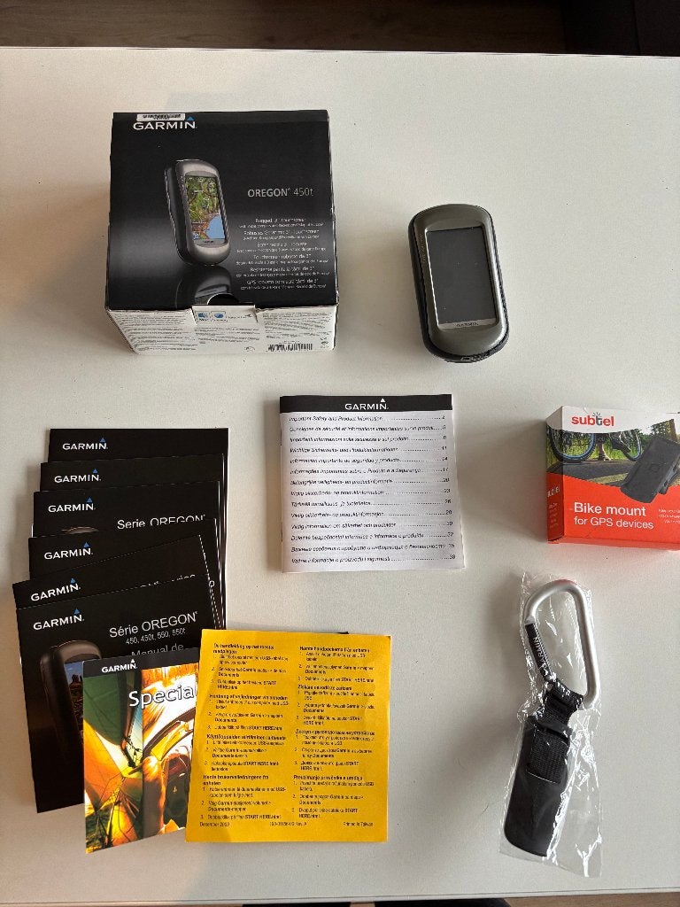 Garmin Oregon 450t, Verzenden, Gebruikt