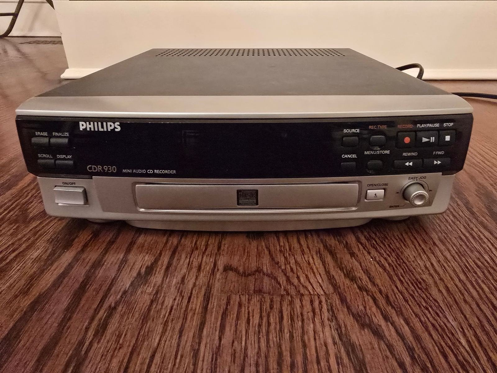 Philips CD Recorder CDR930 - Speelt goed, Ophalen of Verzenden