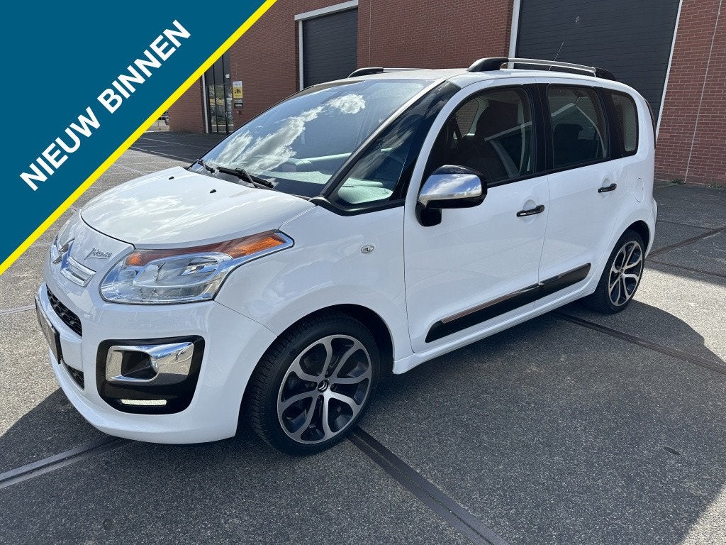 Citroën C3 Picasso 1.4 VTi Exclusive (bj 2014), Auto's, Citroën, Gebruikt, Wit, Bedrijf, Handgeschakeld