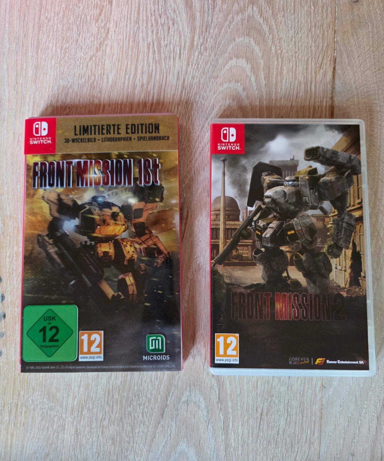 Front Mission 1 & 2 Nintendo Switch Games, Spelcomputers en Games, 1 speler, Ophalen of Verzenden, Zo goed als nieuw