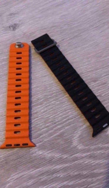 Rubberen Apple Watch bandje, Ophalen of Verzenden, Zo goed als nieuw, Bandje