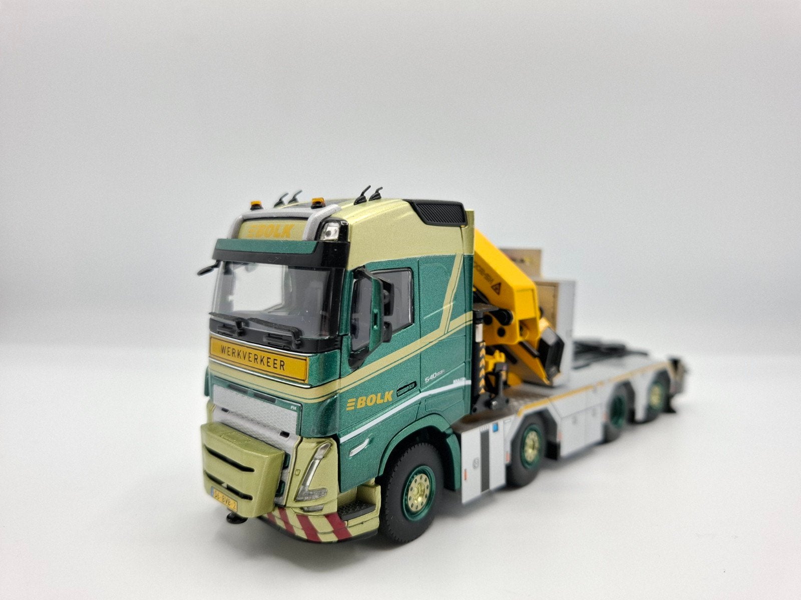 Wsi Volvo FH5 Bolk Almelo 8x2 palfinger autolaadkraan trekke, Hobby en Vrije tijd, Ophalen of Verzenden, Nieuw, Bus of Vrachtwagen