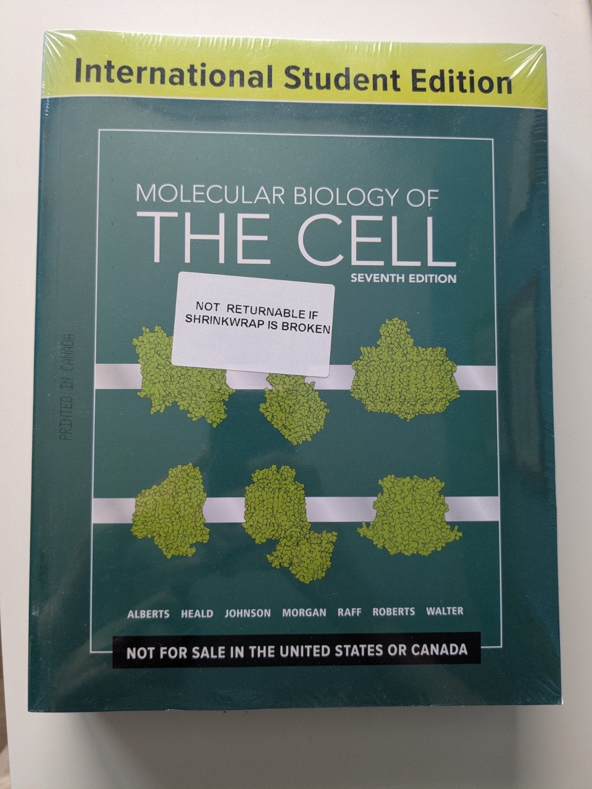 Molecular Biology of the Cell 7th edition, Ophalen of Verzenden, Beta, Nieuw, WO