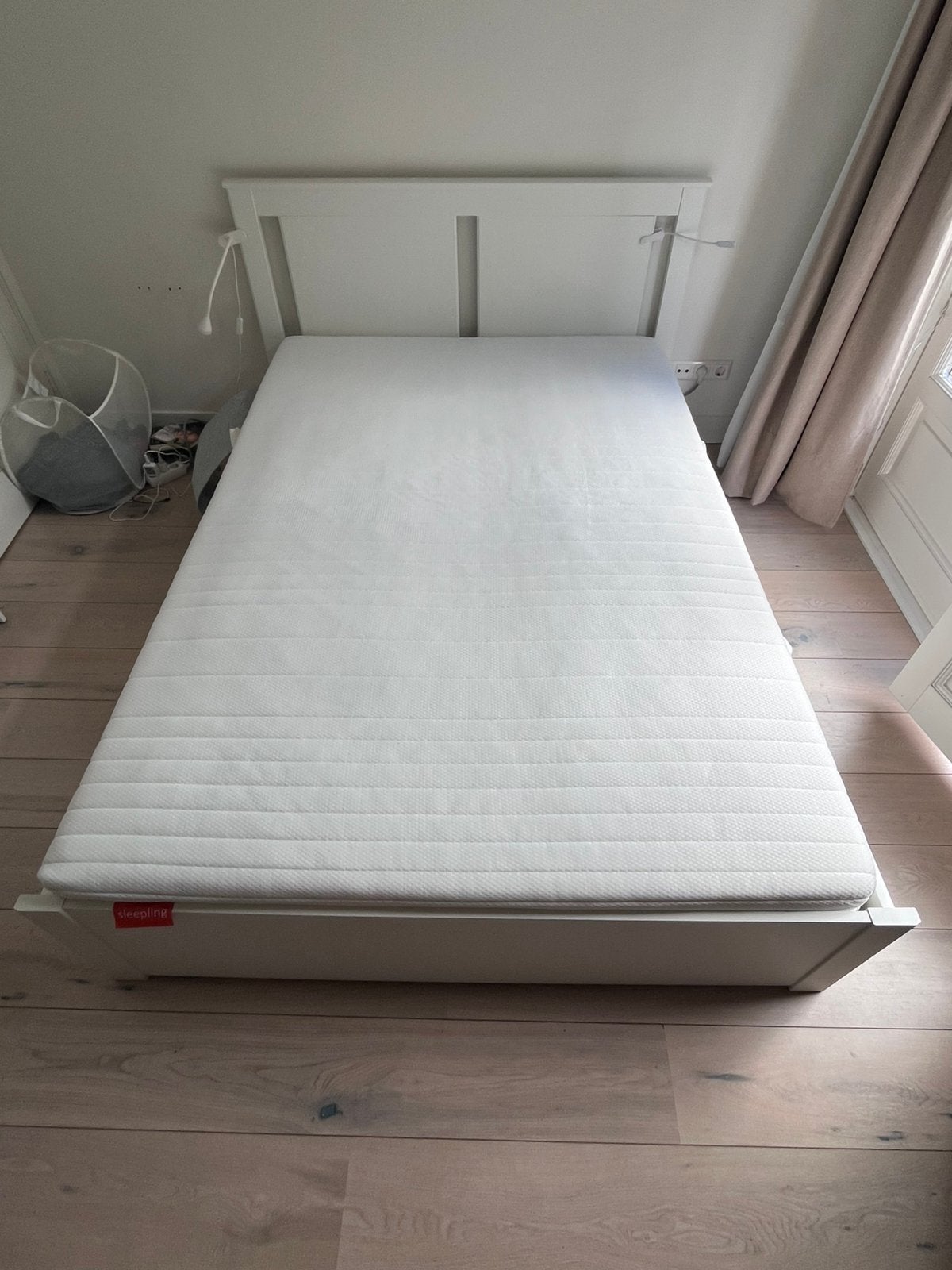 Matras 140 x 200 - Bed mattress 140 x 200, Ophalen, Wit, Tweepersoons, 140 cm