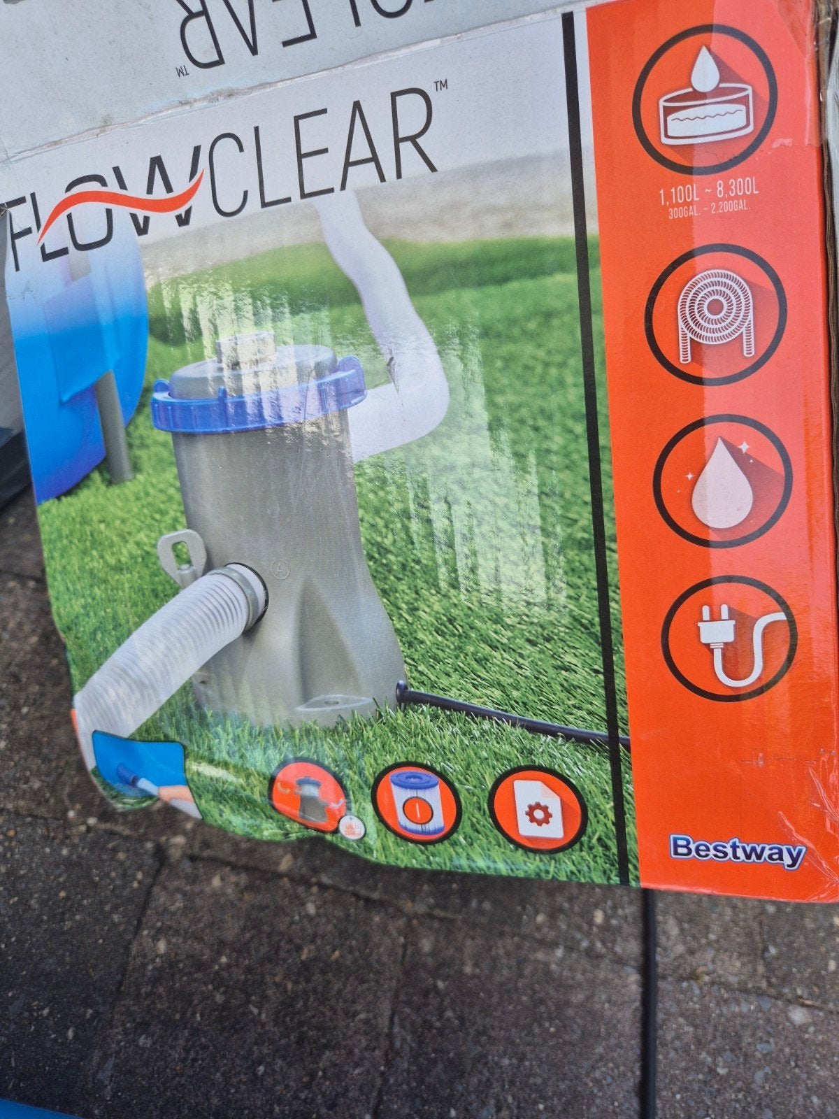 zwembad pomp flowclear tot 8300L, Tuin en Terras, Zwembad-toebehoren, Ophalen
