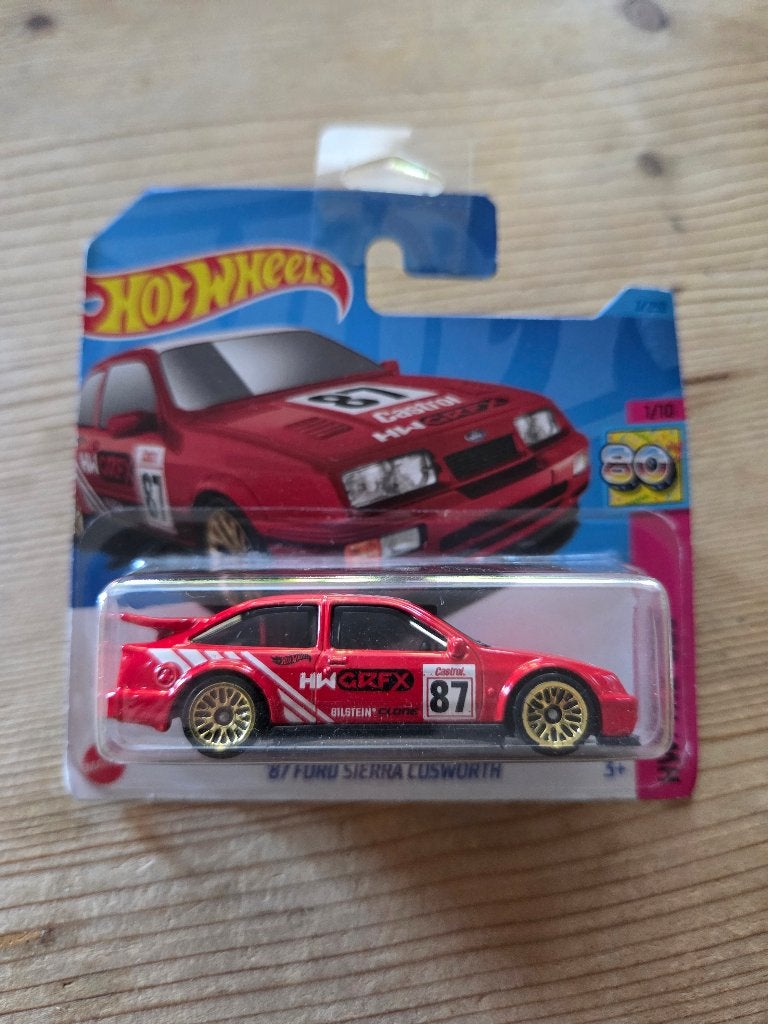 Hot Wheels Ford Sierra Cosworth, Hobby en Vrije tijd, Modelauto's | Overige schalen, Auto, Unknown, Nieuw, Ophalen of Verzenden