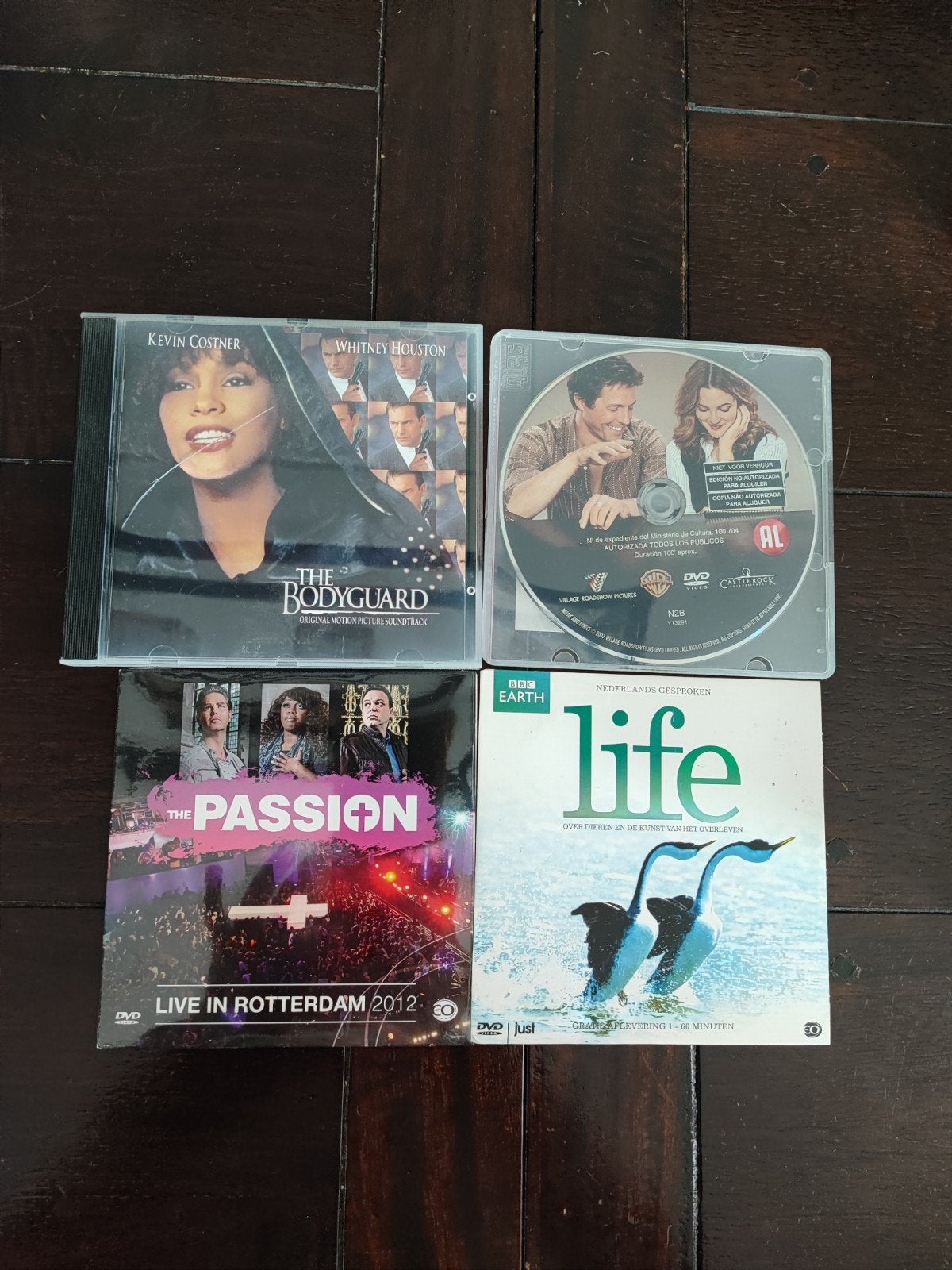 Diverse DVD Collectie: The Bodyguard, The Passion, Life, Gebruikt, Alle leeftijden, Ophalen of Verzenden, Inclusief doosje