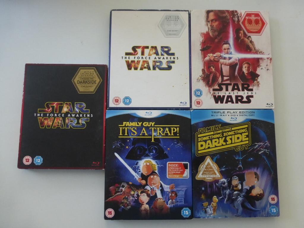 Klein Blu-Ray Star Wars pakket, Ophalen of Verzenden, Zo goed als nieuw, Science Fiction en Fantasy