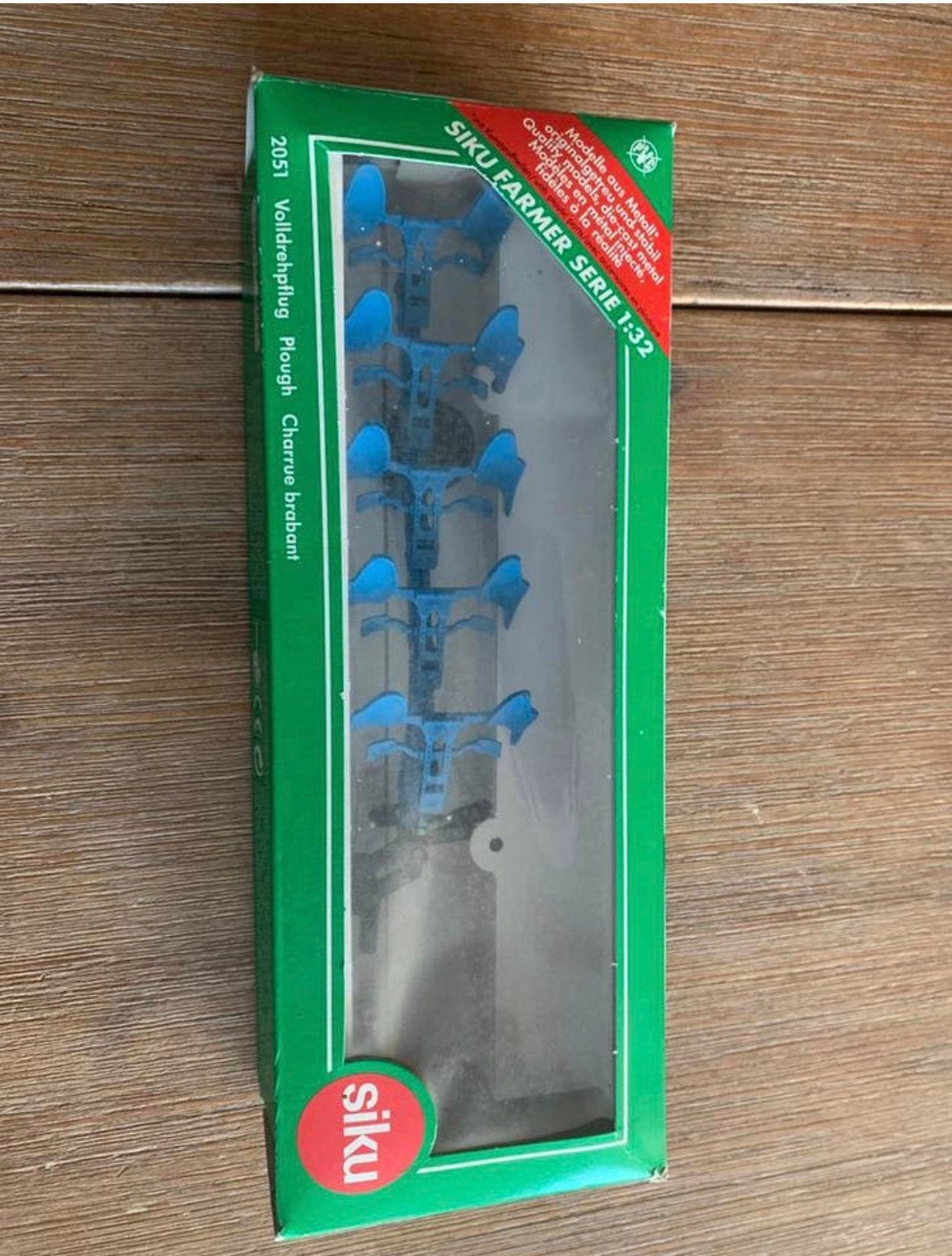 Ploeg 1:32 siku nieuw in doos, Hobby en Vrije tijd, Modelauto's | 1:32, Ophalen of Verzenden, Gebruikt, Tractor of Landbouw, SIKU