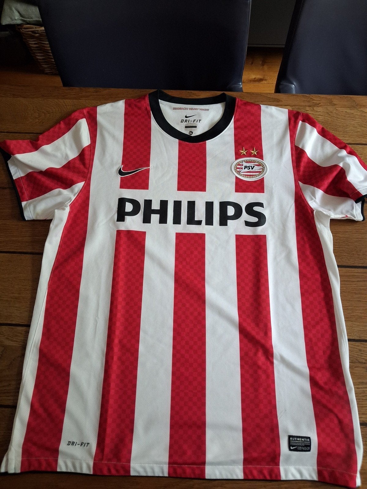 PSV Eindhoven Thuisshirt 2010-2011 Maat XL, Maat XL, Ophalen of Verzenden, Gebruikt, Shirt