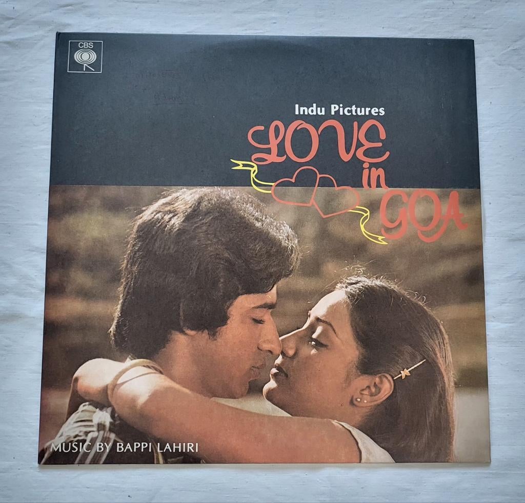 Bollywood LP 'Love in Goa' - Krasvrij Vinyl en Hoes, Originele persing, 1980 - 1989, Ophalen of Verzenden, Zo goed als nieuw