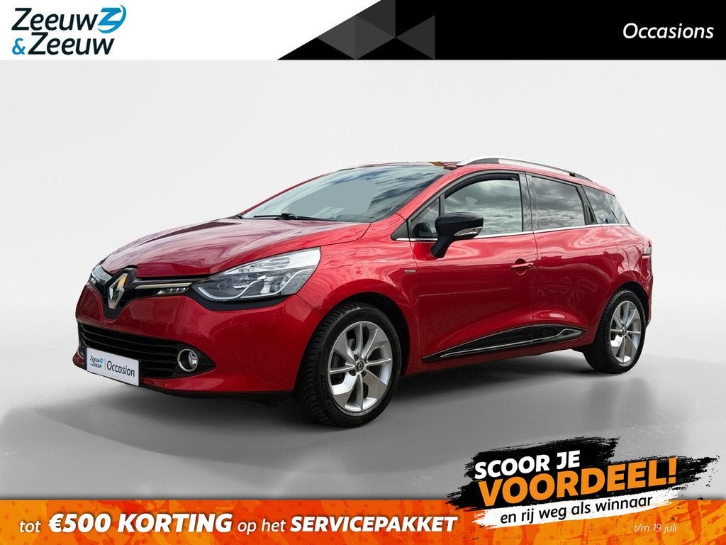 Renault Clio Estate 0.9 TCe Limited | Camera | Parkeersensor, Voorwielaandrijving, Gebruikt, 580 kg, 49 €/maand