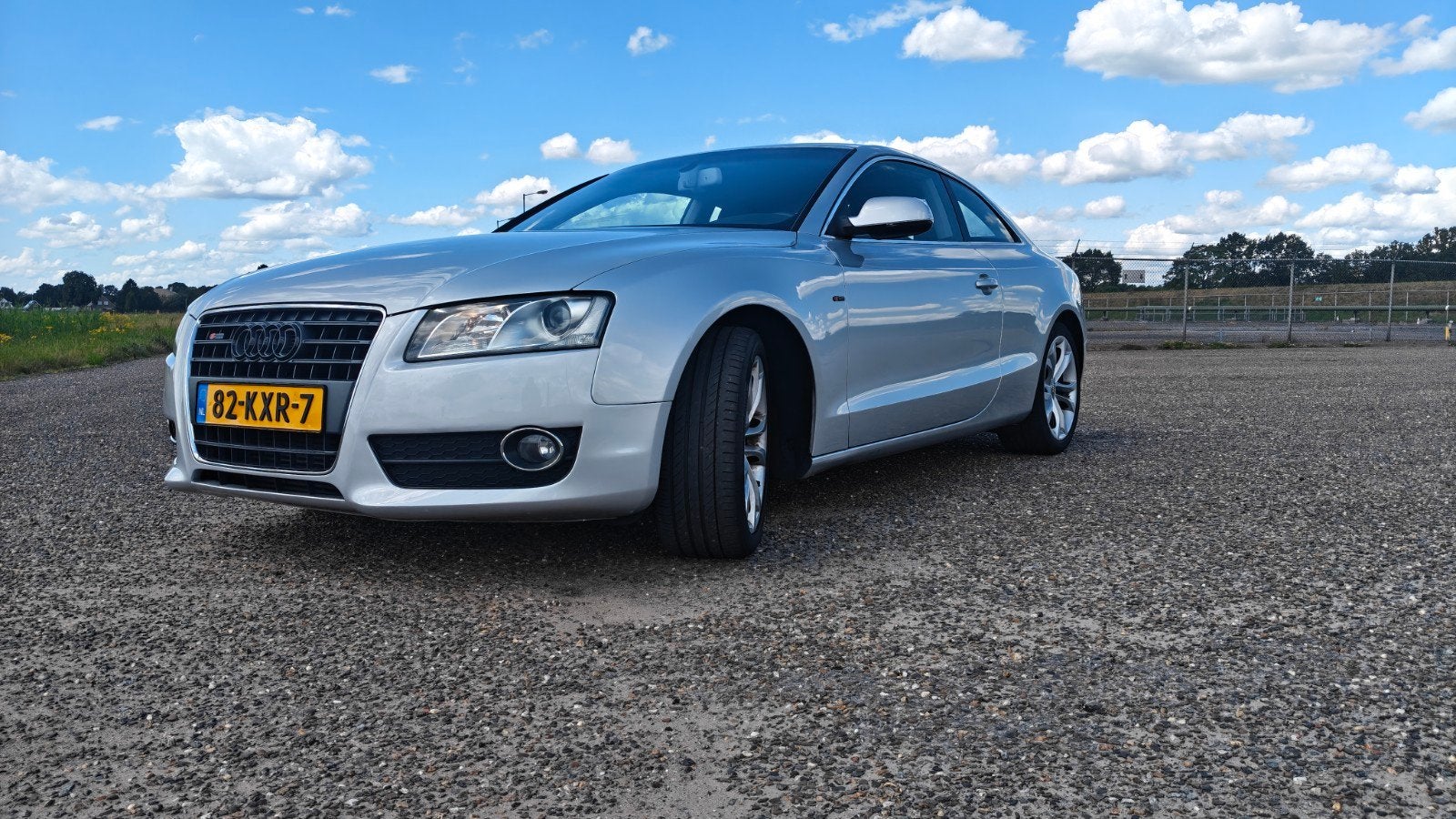 Audi A5 2.0 Tfsi 132KW Coupe 2010 Grijs, Auto's, Voorwielaandrijving, Dealer onderhouden, Zwart, 4 cilinders