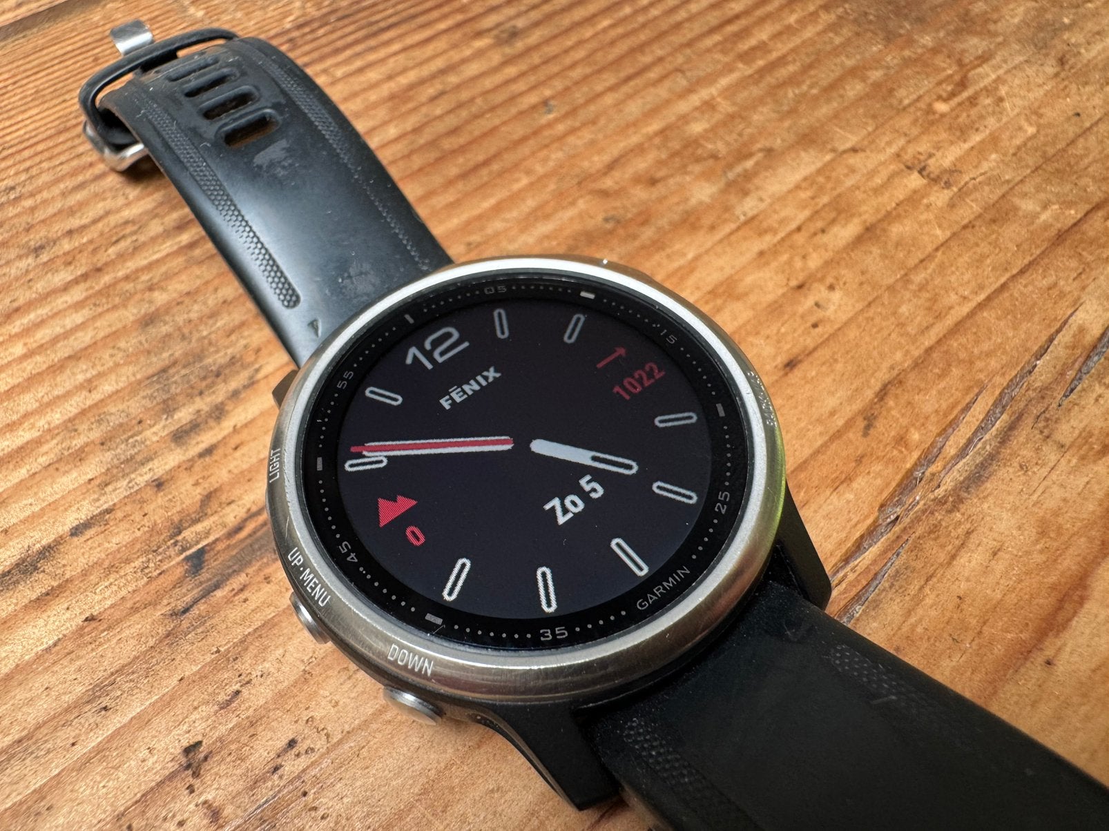 Garmin Fenix 6S in goede staat, Zwart, Ophalen of Verzenden, Zo goed als nieuw, Waterdicht