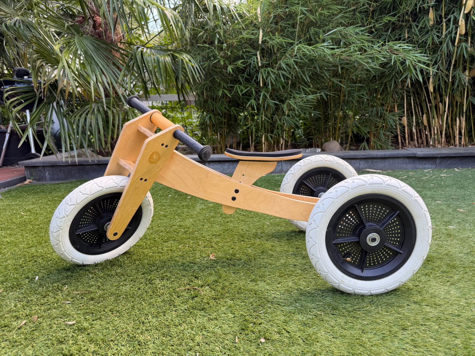Wishbone Loopfiets en Driewieler Hout 3in1 – houtkleurig, Fietsen en Brommers, Fietsen | Kinderfietsjes, Ophalen, Gebruikt, Minder dan 16 inch
