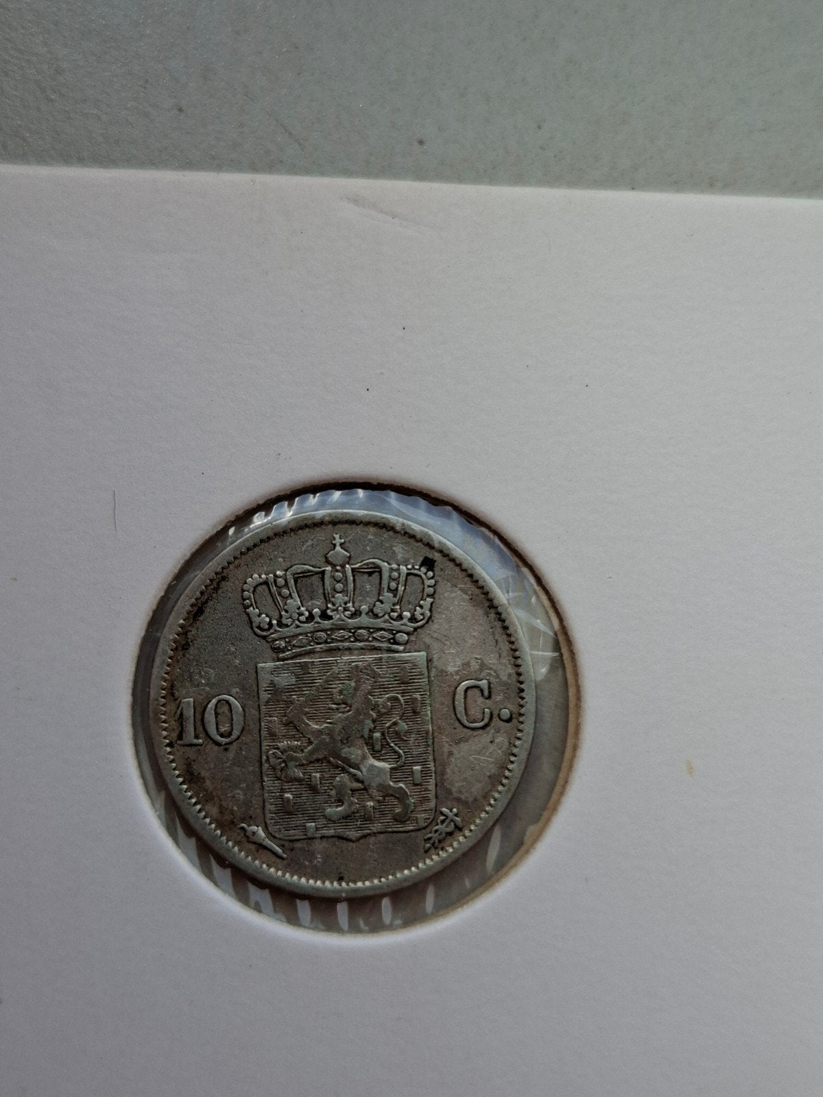 10 cent 1825 u willem 1, Postzegels en Munten, Munten | Nederland, Zilver, Ophalen of Verzenden, 10 cent, Koning Willem I