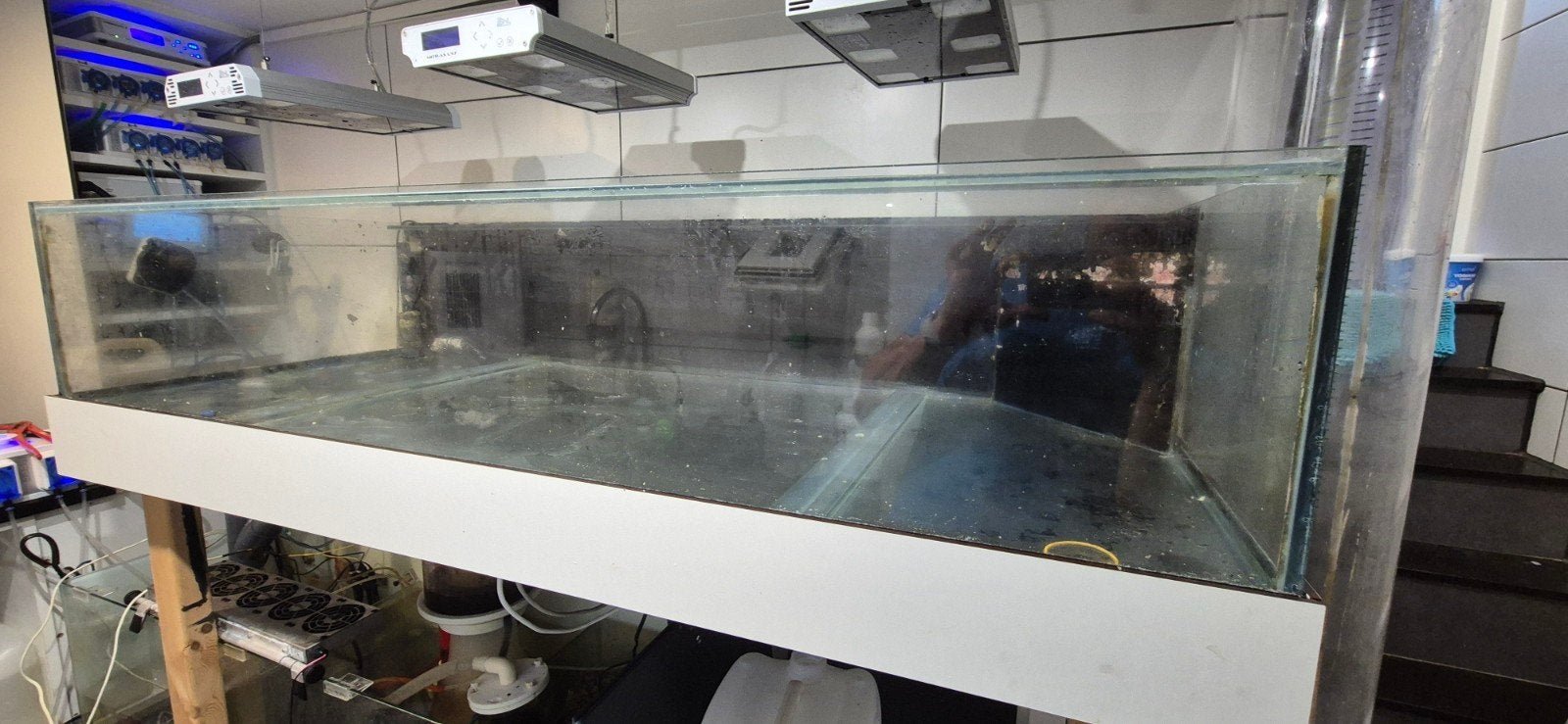 Stekkenbak zeeaquarium, Dieren en Toebehoren, Ophalen, Gebruikt, Leeg aquarium