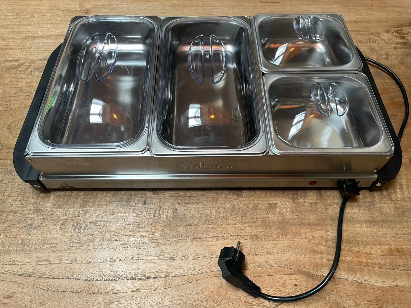 Tristar buffetverwarmer BP-6285, Ophalen of Verzenden, Zo goed als nieuw