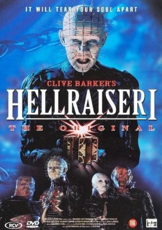 Hellraiser I - C.Barker/a.laurence dvd nw./Verz./Orig., Horror, Vanaf 16 jaar, Ophalen of Verzenden, 1980 tot 2000