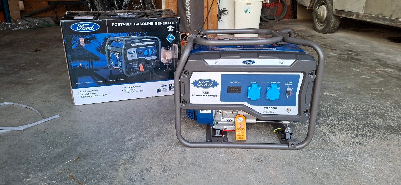 nieuw benzine generator 2.8 kw 2.5kw 230v 4 takt aggregaat, Doe-het-zelf en Verbouw, Motoren, Ophalen of Verzenden, Nieuw, Elektromotor