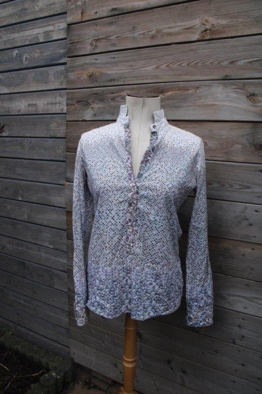 Blouse gekleurd Caliban mt 42 Vaste prijs, Overige kleuren, Maat 42/44 (L), Ophalen of Verzenden, Zo goed als nieuw