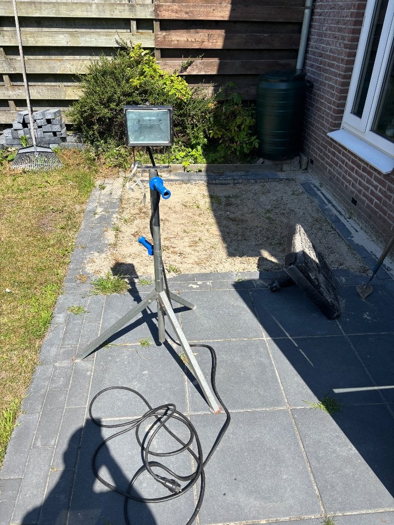 Staan de bouwlamp rommelmarkt, Diversen, Ophalen