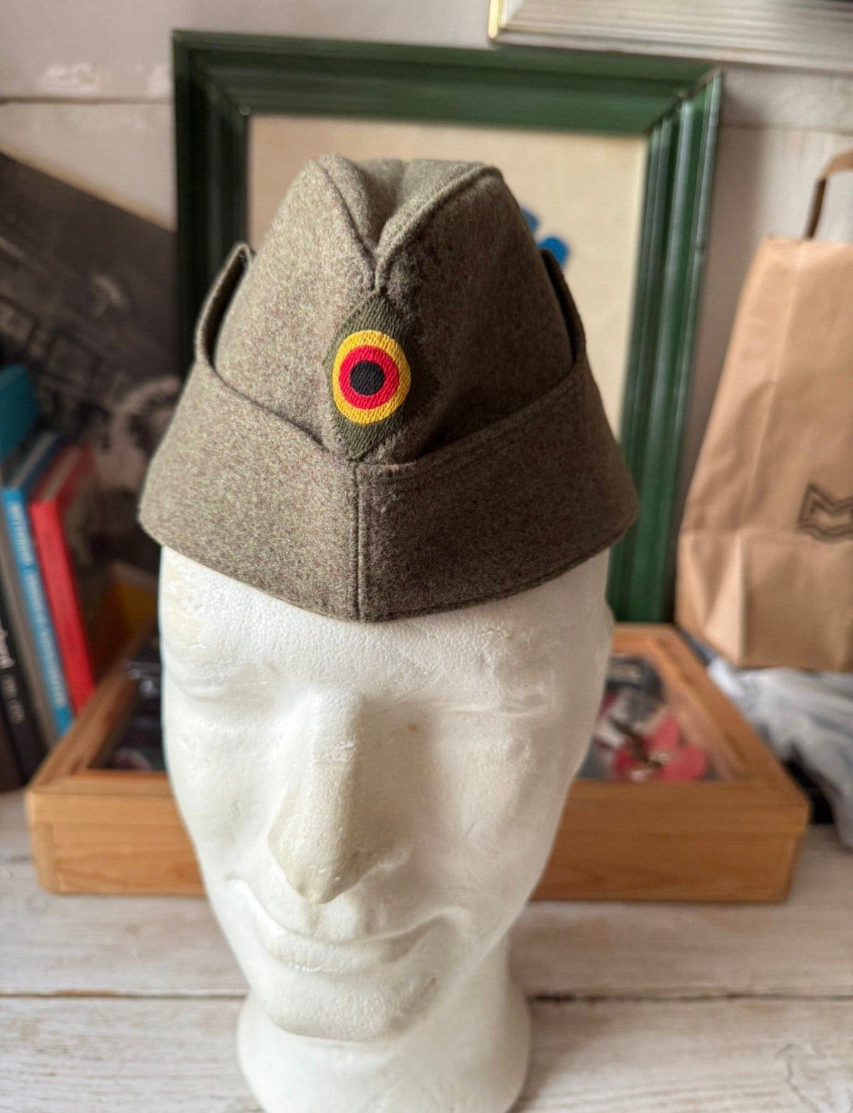 DUITS Schuitje / Kwartier Muts, Verzamelen, Verzenden, Landmacht, Duitsland, Helm of Baret