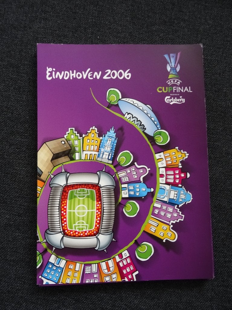 Presskit & programma UEFA CUP Finale 2006, Ophalen of Verzenden, Nieuw, Buitenlandse clubs, Boek of Tijdschrift