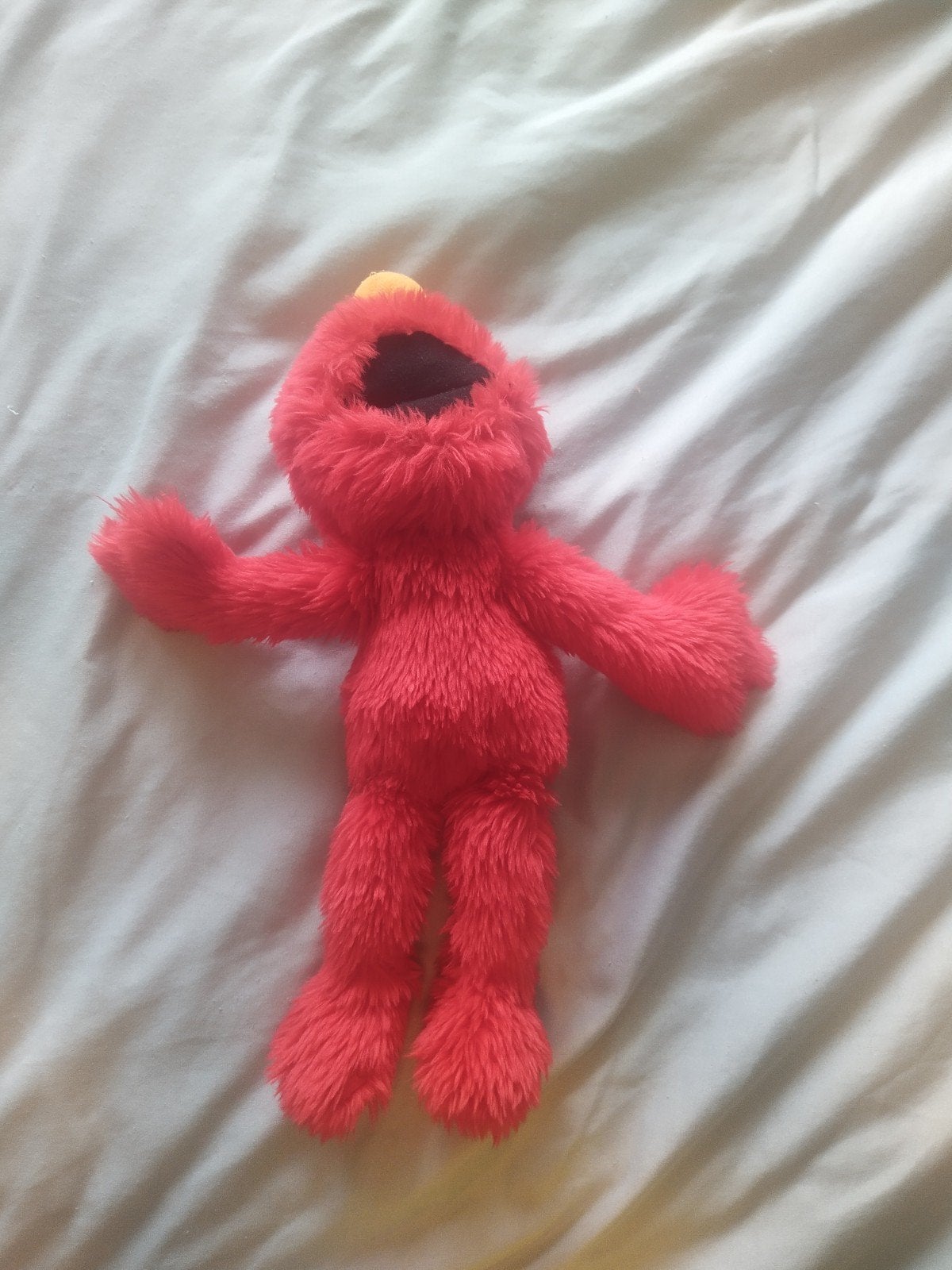 Elmo knuffel van Sesamstraat, Kinderen en Baby's, Ophalen, Gebruikt, Overige merken, Overige karakters