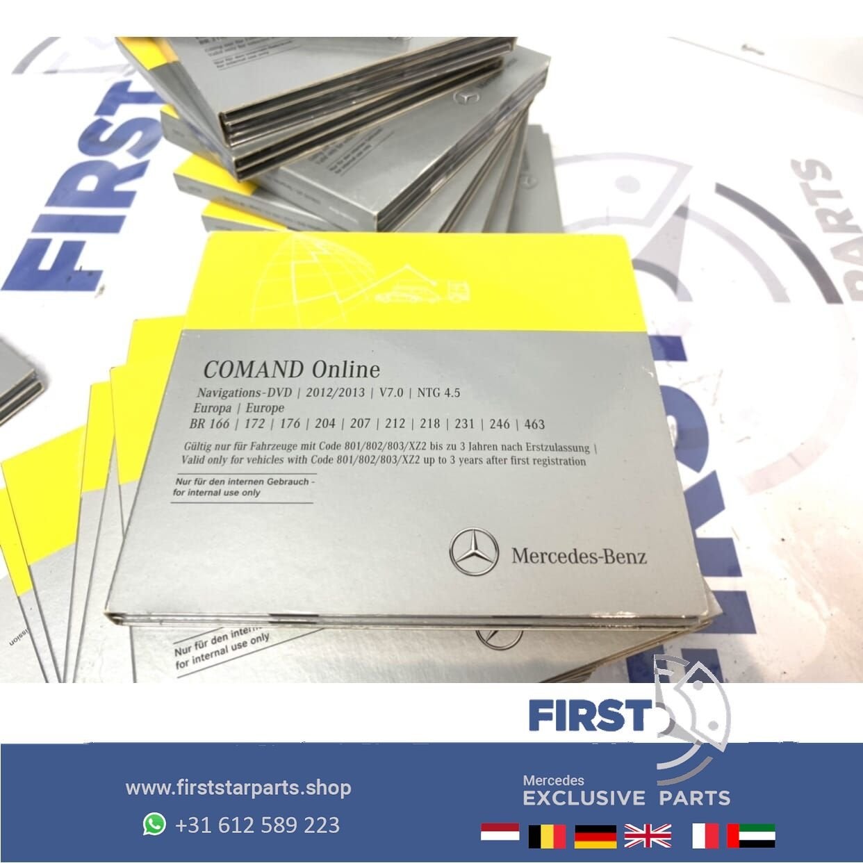 NTG2.5 V7 APS COMAND NAVIGATIE CD Mercedes W166 W172 W176 W2, Gebruikt, -, -, Ophalen of Verzenden
