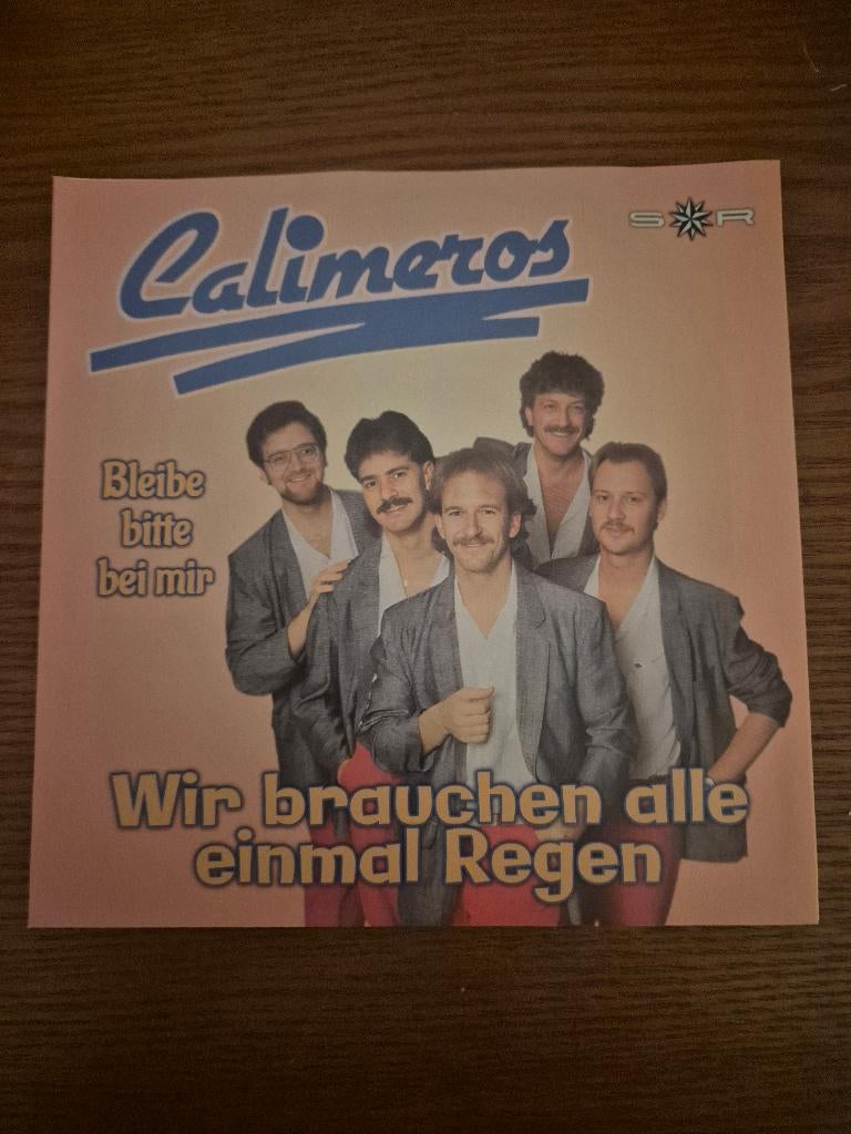 Calimeros, Cd's en Dvd's, Ophalen of Verzenden, Zo goed als nieuw, 7 inch, Levenslied of Smartlap
