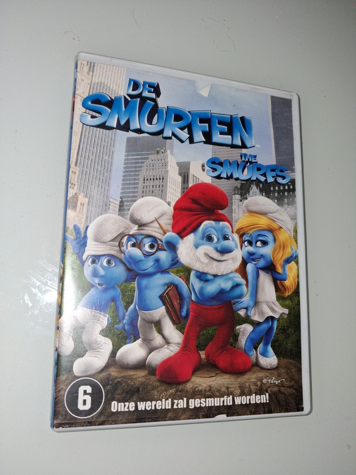 Tekenfilm de smurfen 98min, Alle leeftijden, Ophalen of Verzenden, Zo goed als nieuw, Amerikaans