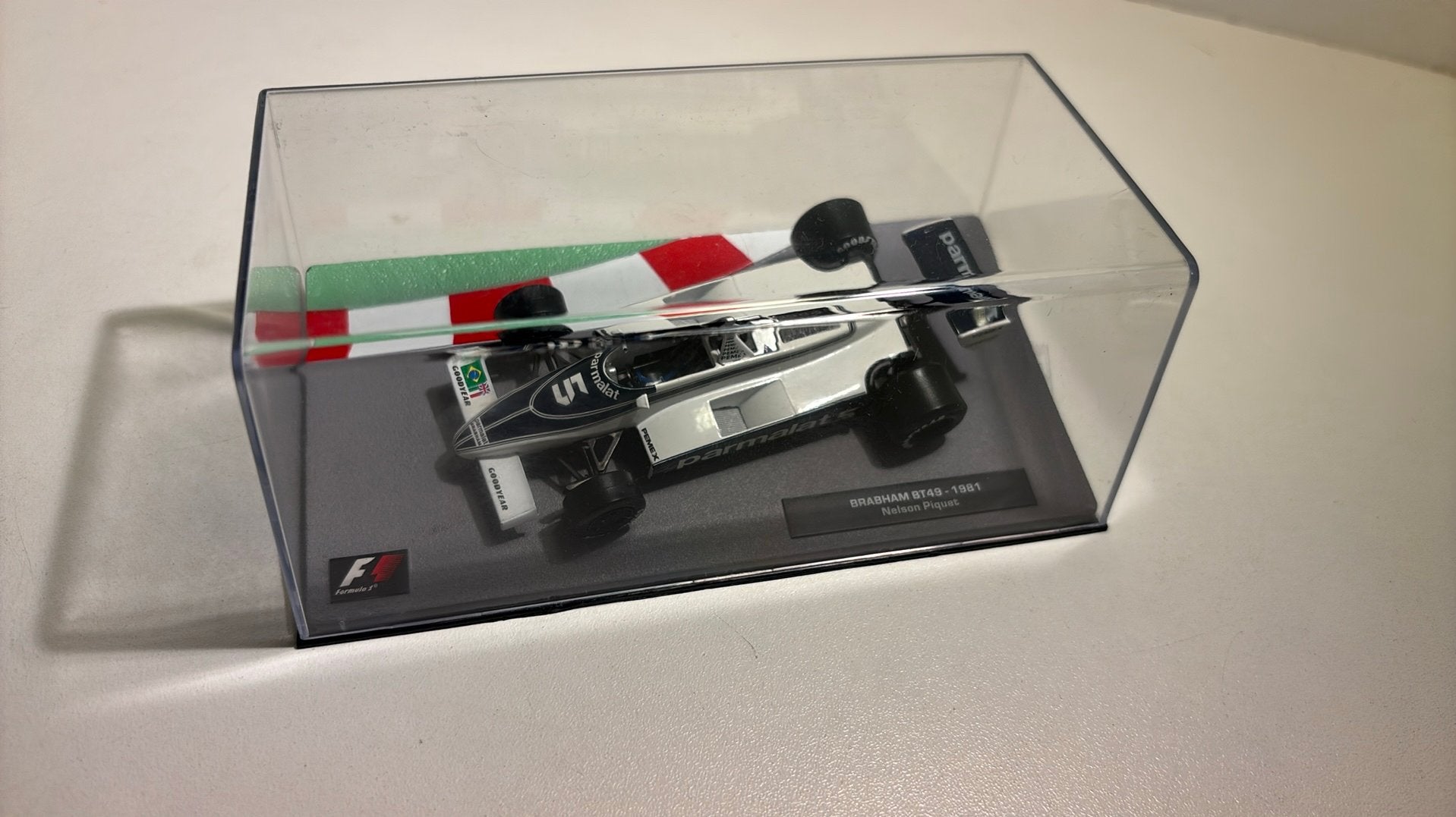 F1 brabham bt49 nelson piquet 1981 atlas 1.43, Ophalen of Verzenden, A, A, A