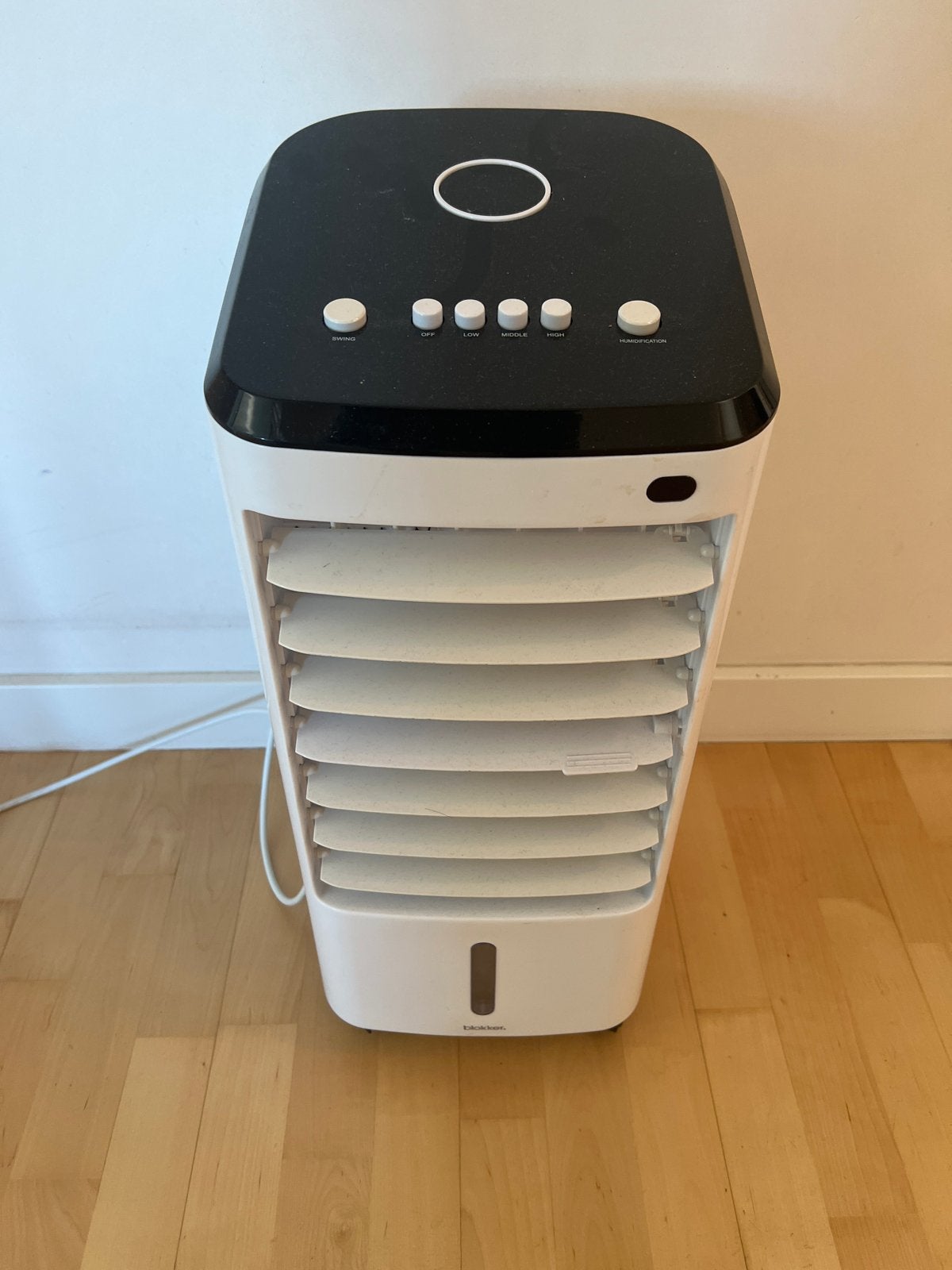 Blokker Aircooler - Uitstekend Werkend met Koelelementen, Witgoed en Apparatuur, Ophalen, Minder dan 60 m³, Ventileren, 3 snelheden of meer