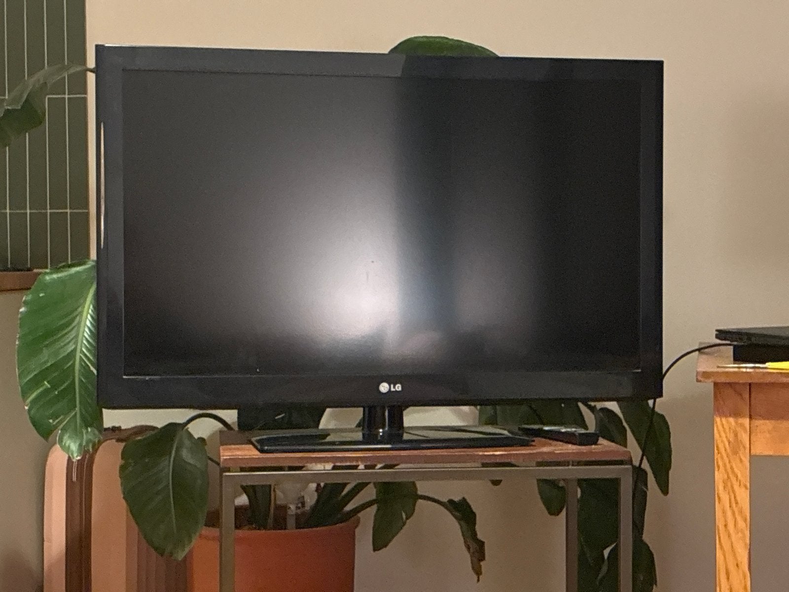 LG 42LD550 42 inch Full HD LCD TV, Ophalen, Gebruikt, LCD, 100 cm of meer