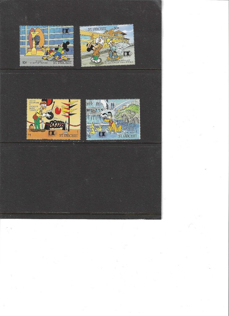 Mi 1978-1981 Disney. St. Vincent. Postfris, Ophalen of Verzenden, Postfris, Overige thema's