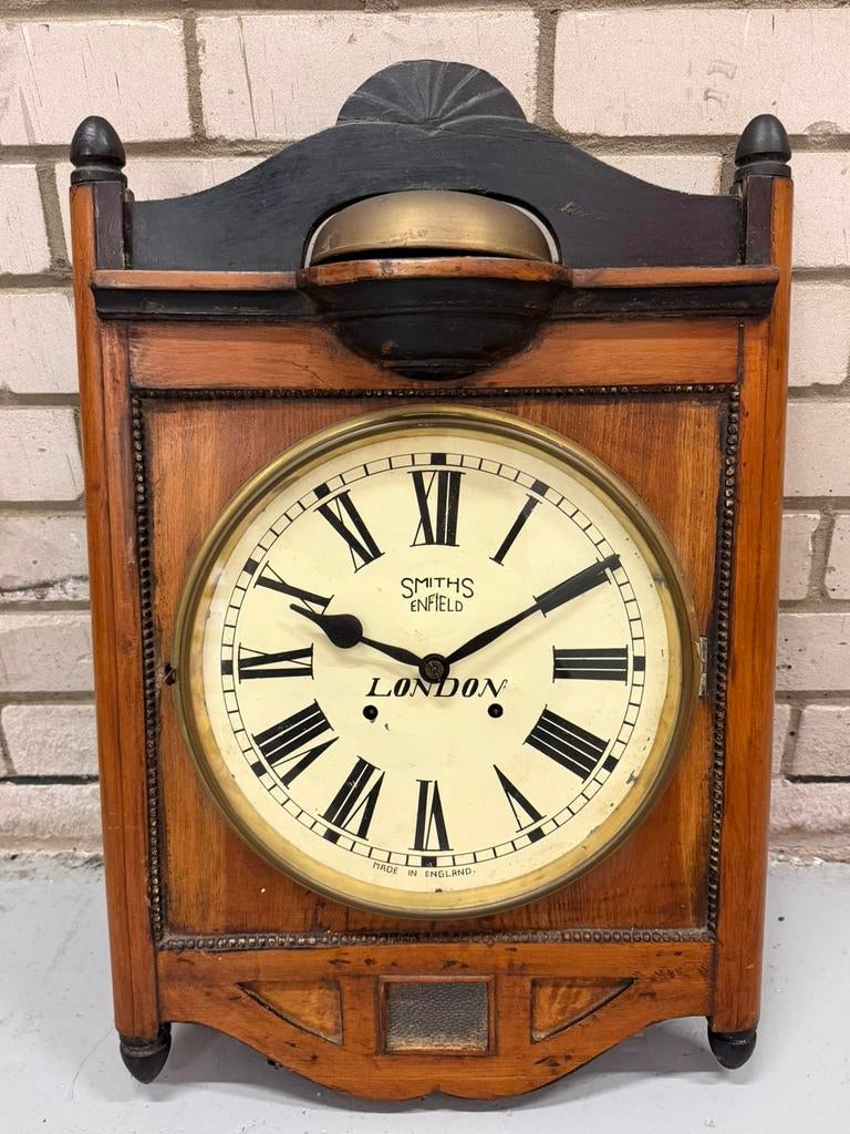 Prachtige Antieke Oude Vintage Smiths London Wandklok Klok, Antiek en Kunst, Antiek | Klokken, Ophalen